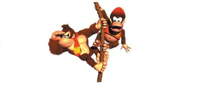 Illustration for article titled Diddy Kong's Eys Look Like An Upside Down XBox Controller